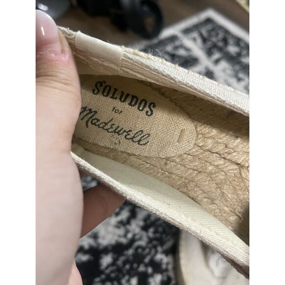Soludos x Madewell Hand Jive Platform Espadrilles Women's Size 9 - Picture 6 of 6